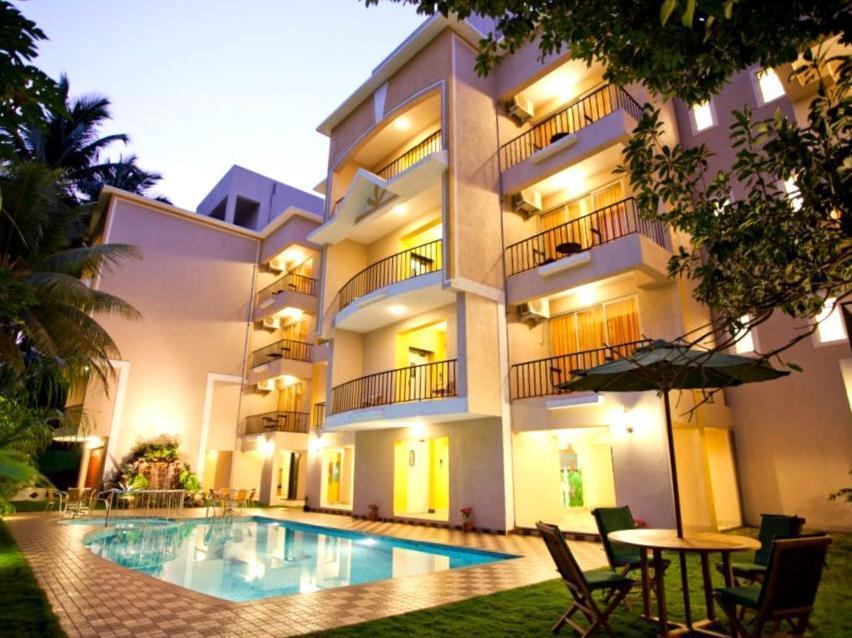 Treehouse Blue Hotel & Serviced Apartments Majorda Eksteriør billede