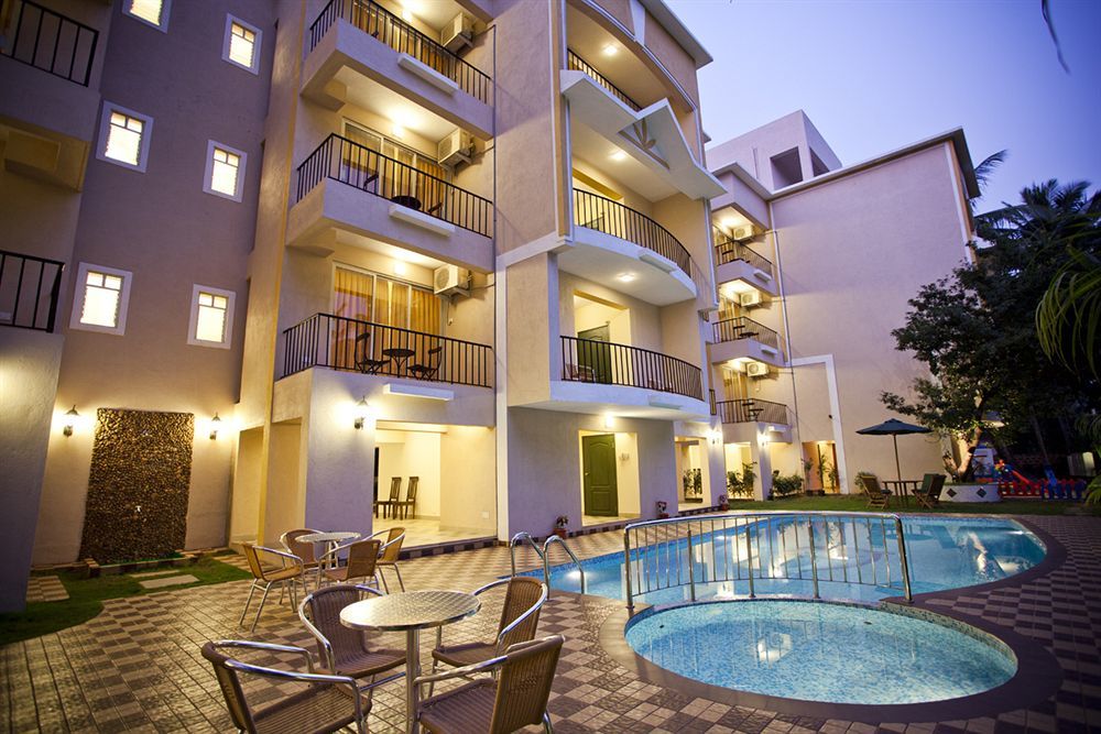 Treehouse Blue Hotel & Serviced Apartments Majorda Eksteriør billede